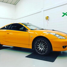 Araç Kaplama Folyosu Oracal 970 Glossy (Parlak) 020 Golden Yellow Taksi Sarısı - 2