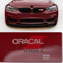 Araç Kaplama Folyosu Oracal 970 Glossy (Parlak) 030 Dark Red - 2