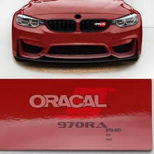 Araç Kaplama Folyosu Oracal 970 Glossy (Parlak) 031 Red - 2