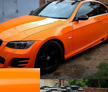 Araç Kaplama Folyosu Oracal 970 Glossy (Parlak) 351 Municipal Orange - 2
