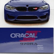 Araç Kaplama Folyosu Oracal 970 Glossy (Parlak) 511 Night Blue - 2