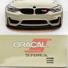 Araç Kaplama Folyosu Oracal 970 Glossy (Parlak) 809 Taxibeige - 3