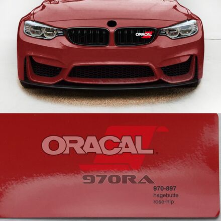 Araç Kaplama Folyosu Oracal 970 Glossy (Parlak) 897 Rose-hip - 2