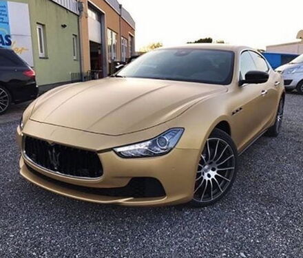 Araç Kaplama Folyosu Oracal 970 Matt 091 Gold - 2