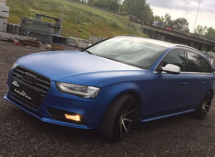 Araç Kaplama Folyosu Oracal 970 Matt 196 Night Blue Metallic - 2