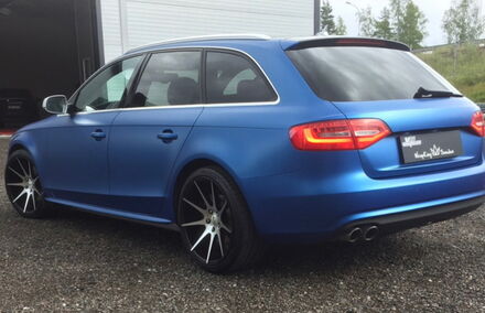 Araç Kaplama Folyosu Oracal 970 Matt 196 Night Blue Metallic