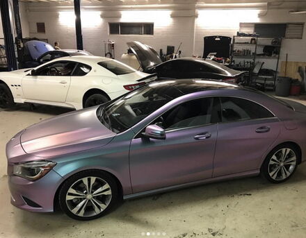 Araç Kaplama Folyosu Oracal 970 Matt 316 Amethyst - 2
