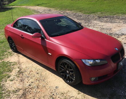 Araç Kaplama Folyosu Oracal 970 Matt 368 Dark Red Metallic - 2