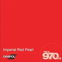 Araç Kaplama Folyosu Oracal 970 Matt 372 Imperial Red Pearl - Oracal 970 Metalik Mat