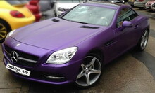 Araç Kaplama Folyosu Oracal 970 Matt 406 Violet Metallic - 2