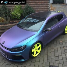 Araç Kaplama Folyosu Oracal 970 Matt 989 Turquoise Lavender - 2