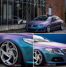 Araç Kaplama Folyosu Oracal 970 Matt 989 Turquoise Lavender - 3