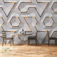 3D Tasarım - duvar posteri 3d tasarım A201-018-6