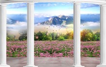 3D Tasarım - duvar posteri 3d tasarım B-0103