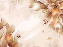 3D Tasarım - duvar posteri 3d tasarım B0014