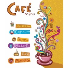 Cafe - duvar posteri cafe 70561495