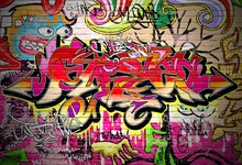 Graffiti - duvar posteri graffiti N-1090
