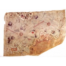 Harita - duvar posteri harita Piri Reis