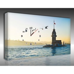 Mykağıtcım Kanvas Saat 70x50 cm - kanvas saat istanbul 70-50 (8)