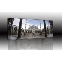 Mykağıtcım Kanvas Saat 90x30 cm - kanvas saat panoramik 90-30 (6)