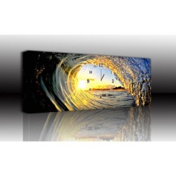 Mykağıtcım Kanvas Saat 90x30 cm - kanvas saat panoramik 90-30 (8)