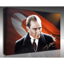Kanvas Tablo Atatürk - Kanvas Tablo 00092