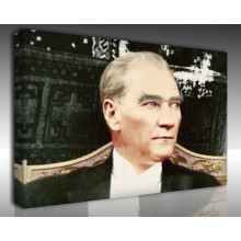 Kanvas Tablo Atatürk - Kanvas Tablo 00114