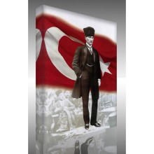 Kanvas Tablo Atatürk - Kanvas Tablo 01082