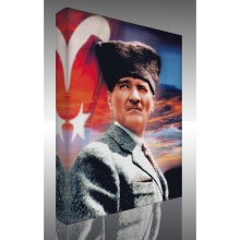 Kanvas Tablo Atatürk - Kanvas Tablo 01088