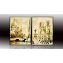 Mykağıtcım Kanvas Tablo 2'li - Kanvas Tablo 00130