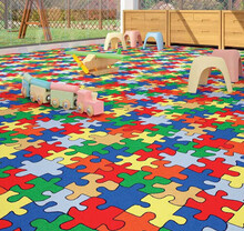 Yapışkansız Pvc On Floor Colors Eni:2mt - Pvc Yer Döşemesi On Floor Puzzle