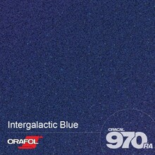 Simli Araç Kaplama Folyosu Oracal 970 Glossy (Parlak) 155 Intergalactic Blue - Oracal 970 Glossy Special Shift Effect Parlak