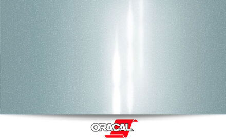 Simli Araç Kaplama Folyosu Oracal 970 Glossy (Parlak) 195 Dove Blue Metallic - 1