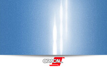 Simli Araç Kaplama Folyosu Oracal 970 Glossy (Parlak) 197 Azure Metallic - Oracal 970 Glossy Metalik Parlak