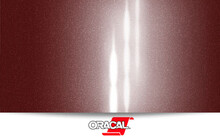 Simli Araç Kaplama Folyosu Oracal 970 Glossy (Parlak) 369 Red Brown Metallic - Oracal 970 Glossy Metalik Parlak