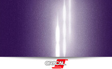 Simli Araç Kaplama Folyosu Oracal 970 Glossy (Parlak) 406 Violet Metallic - Oracal 970 Glossy Metalik Parlak