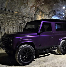 Simli Araç Kaplama Folyosu Oracal 970 Glossy (Parlak) 406 Violet Metallic - 2