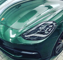 Simli Araç Kaplama Folyosu Oracal 970 Glossy (Parlak) 677 Fir Green Metallic - 2