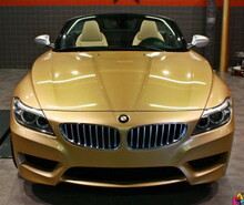 Simli Araç Kaplama Folyosu Oracal 970 Glossy (Parlak) 922 Brass - 2