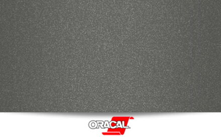 Simli Araç Kaplama Folyosu Oracal 970 Glossy (Parlak) 937 Charcoal Metallic - 1