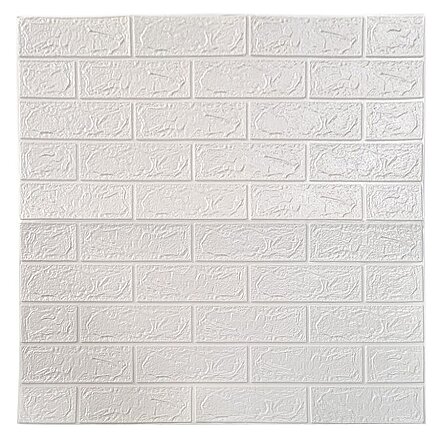 Yapışkanlı Duvar Paneli mfw-100 Beyaz - 1