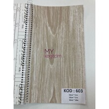 HM Folyo - Yapışkanlı Folyo 603 Ahşap 53 cm*1 mt