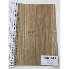 HM Folyo - Yapışkanlı Folyo 613 Ahşap 53 cm*1 mt