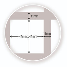Yapışkanlı Folyo Cam Vitray UV 11 - 3