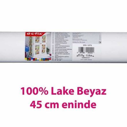 Yapışkanlı Folyo D-C-Fix 200-1273 Lake Parlak Beyaz RAL 9016