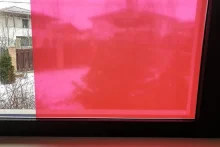 Yapışkanlı Folyo D-C-Fix 200-1964 Transparent Uni Rot - 2