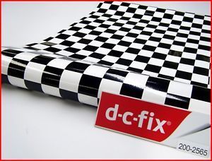 Yapışkanlı Folyo D-C-Fix 200-2565 Monza Schwarz weiss