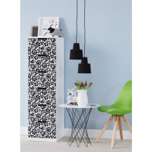 Yapışkanlı Folyo D-C-Fix 200-3098 Barock Schwarz - 4