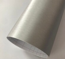 Yapışkanlı Folyo D-C-Fix 202-1203 Platino Silber İnoks Açık Gri - 3