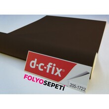 D-C-Fix Kadife Folyo - Yapışkanlı Folyo D-C-Fix 205-1722 Kadife Kahve